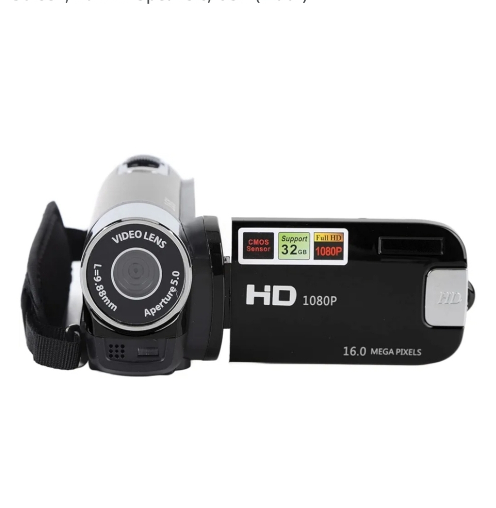 1080P HD Camera Camera Camcorder, 16MP DV Camera 16x Digital Zoom Video Camera,